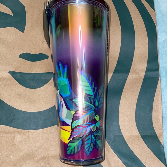 ‼️RARE‼️ Starbucks ASL American Sign Language 24oz cold Cup 🤟 - Picture 2 of 5